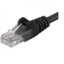 Patchcord UTP RJ45-RJ45 Cat.6 1m negru,UTP-6-1-BK, pachcord din cup...