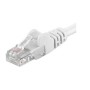 Patchcord UTP RJ45-RJ45 Cat.5e 2m alb,UTP-5E-2-W, pachcord din cupr...